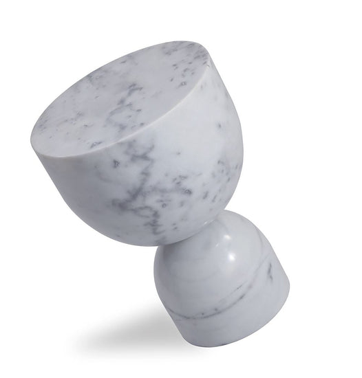 Pénélope Side Table - White Marble